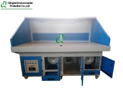 China Hv Cartridge Filter Dust Collector Downdraft Bench for sale