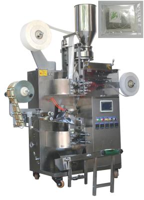 China Tea Bag Packing Machine, Coffee Bag Packing Machine, Inner Bag + Outer Bag + Thread + Tag for sale
