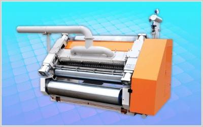 China Single Facer Corruagted Machine, Fingerless Vacuum Suction type, Steam Heating for sale