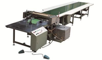 China Manual Feeding Paper Sheet Pasting Machine, Manual Feeding, Hot-melt Glue, rigid box making line for sale