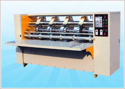 China Electrical Thin Blade Slitter Scorer, Rotary Slitting + Scoring, Electrical Adjustment, Auto feeder as option for sale