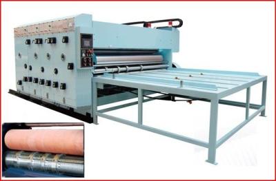 China Chain type Flexo Printer Die-cutter with Removable Slotting,Printing+Die-cuttting+Slotting for sale