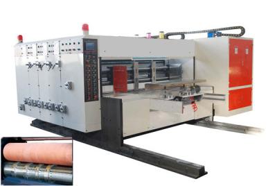 China Automatic Flexo Printing Die-cutting Machine with Removable Slotting, Lead-edge Feeding for sale
