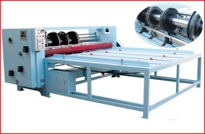 China Chain type Rotary Slotter Machine, Combined Adjustment, Slotting + Cutting + Creasing for sale