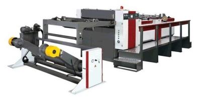 China Automatic High-speed Paper Roll Sheeter Stacker, Paper Reel to Sheet Cutter Stacker for sale