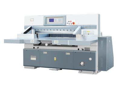 China Program-control Paper Sheet Cutter, High precision, Computer control, Blue Screen or Touch Screen for sale