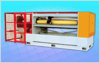 China NC Computer-control Helical Knife Cut-off Machine, Single Layer or Double Layer for sale