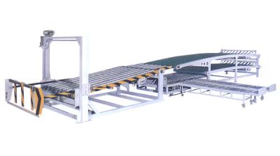 China Double Layer Stacker, Sheet Collecting and Delivery Machine, 2-ply for different length sheet for sale