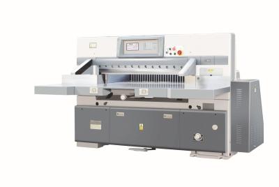 China Program-control Paper Sheet Cutter, High precision, Computer control, Blue Screen or Touch Screen for sale