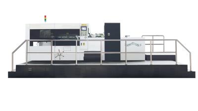 China Automatic Flatbed Die Cutter Machine, Automatic Lead-Edge Feeding, stripping unit as option for sale