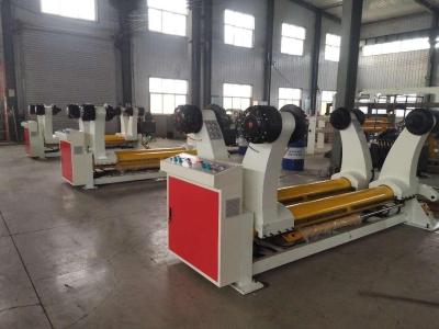 China Hydraulic Shaftless Mill Roll Stand, Two Kraft Paper Reel, Hydraulic Lift-down, Hydraulic Moving for sale