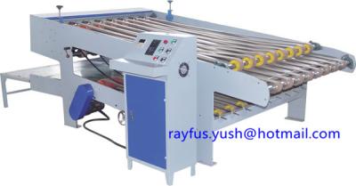 China Stacker for NC Computer-control Rotary Slitter Cutter, Corrugated Cardboard Slitting + Cutting for sale