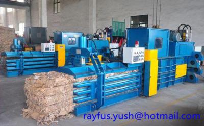 China Autoamtic Horizontal Hydraulic Baling Machine, for Cardboard, Carton Box, etc. for sale
