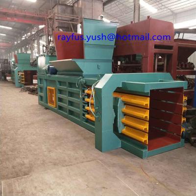 China Autoamtic Horizontal Hydraulic Baler, for Waster Cardboard, Carton Box for sale