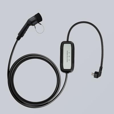 China Type 2 Car Charger 3.5KW Portable EV Charger 16A 13A 10A 8A Optional for sale