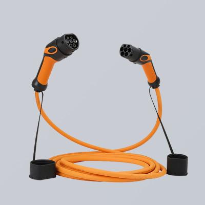 China 3.5KW 16A Type 2 to Type 2 Spiral Charging Cable