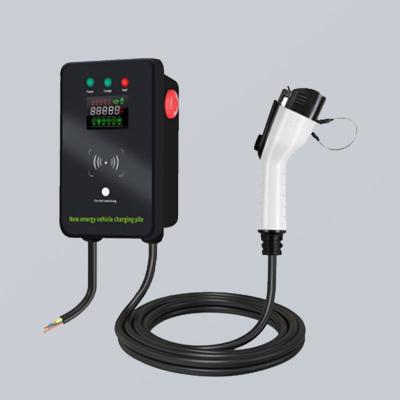 China OEM ODM 7kW 32A EV Charger Type 2 Wall Mounted Car Charger 5 Level for sale