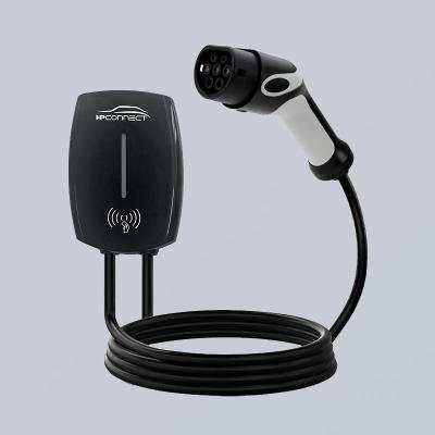 China Over Temperature Protection Personal Use CCS2 Type 2 Wall Mounted EV Charger IP65 IK10 for sale