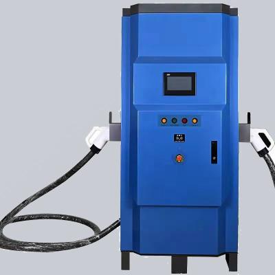 China Floor Mounted 40KW EV Charger DC Fast Charging Station Type 1 And Type 2 for sale