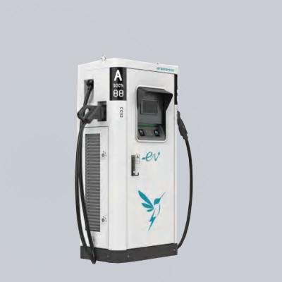 China CCS2 Type 2 60KW EV Charger Commercial LCD Touch Screen With Payment for sale