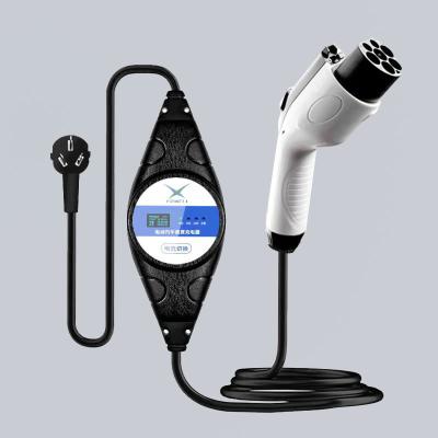 China 3.5KW 16A Portable AC EV Charger 50Hz for sale