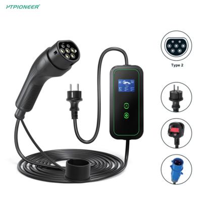 Chine 3.5kW 16A Small Size Multi-Function Portable EV Charger Station With Indicator Light à vendre