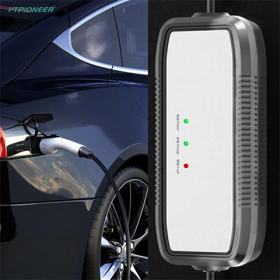 China GB/T Thermoplastic Portable EV Charger 7KW Output Power TPU Material for sale