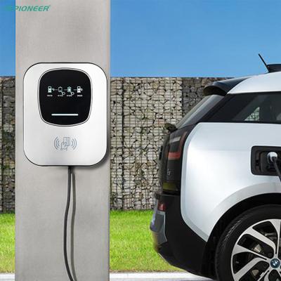 China 6-7 Hours Portable EV Charger 7KW Output Power OLCD Screen Car Ev Charger for sale