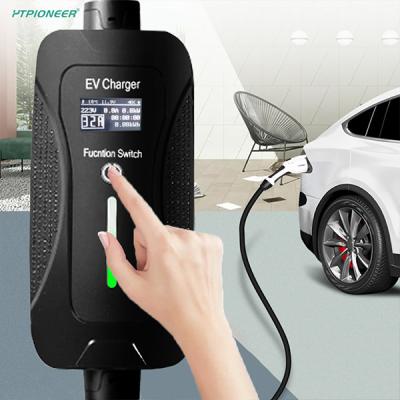 Chine Portable Smart AC Home EV Charging Stations 16A Type 2 Electric Car Charger à vendre