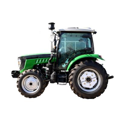 China Eficacia del combustible agrícola hidráulica del tractor de granja del tractor de granja 80HP 4x4 en venta