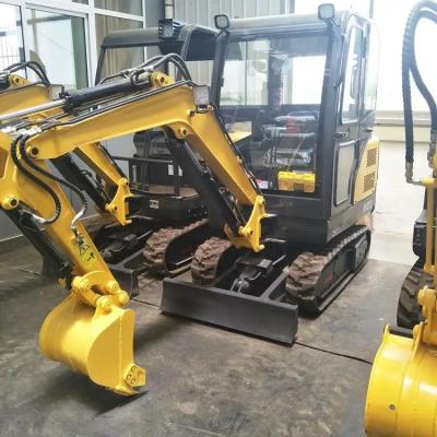 China 3 Ton Used Excavator Machine Rubber Track Small Home Excavator for sale