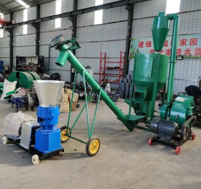 China SGS Feed Grinding Machine Animal Pellet Making Machine For Poultry for sale