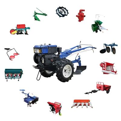 China Forward Gear Hand Held Tractor 16hp Flexible Operation Compact Model for sale