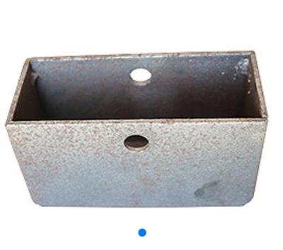 China La caja pintada negra del VG de las piezas de recambio del contenedor cae piezas del contenedor en venta