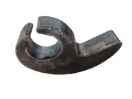 China Bottom Latch Catch Roll Off Container Parts Comma Mark Steel Plate for sale