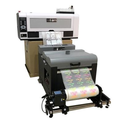 China T shirt transfer 30CM dtf pet film printer with 2 head XP600 with DTF dryer for sale