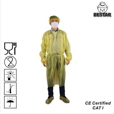 China CE Certified Disposable Isolation Gown AAMI PB70 Level 2 Disposable Protective Gowns for sale