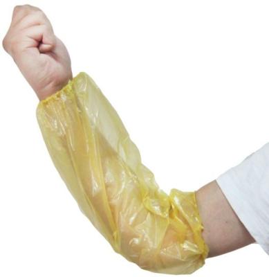 China White PE Disposable Oversleeve 18 Inch Sleeve Protectors For Arms for sale