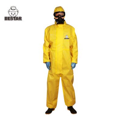 China Type 3B/4B/5B/6B Disposable Protective Coverall for Chemical and Nuclear Industry for sale