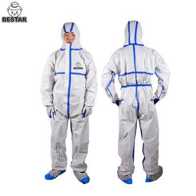 China Laminated Disposable Painting Overalls Type 4 Coverall Spray SF for sale