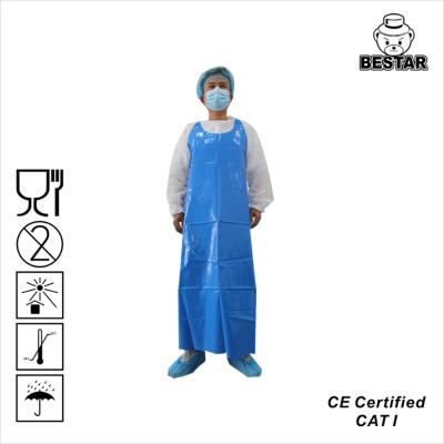 China ISO13485 xL TPU Disposable Protective Apron For Butcher Shop And Slaughterhouse for sale