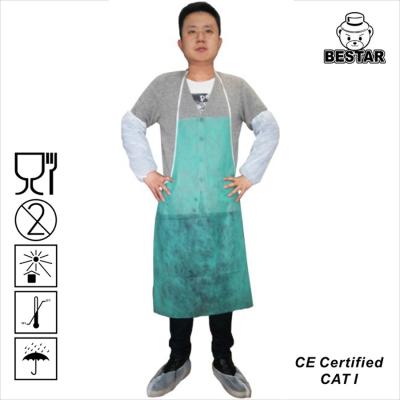 China OEM Single Use Disposable Cooking Aprons Plastic SPP for chef for sale
