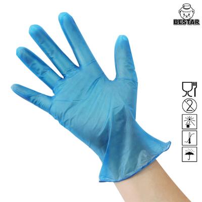 China Odm PVC Vinyl Disposable Hand Gloves Medium Large For Slaughter House for sale