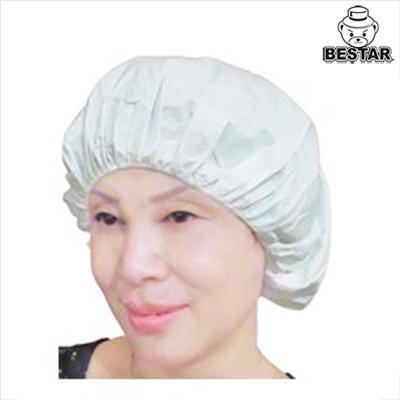 China Casquillo Bouffant no tejido disponible quirúrgico de la película microporosa del casquillo para el hospital en venta