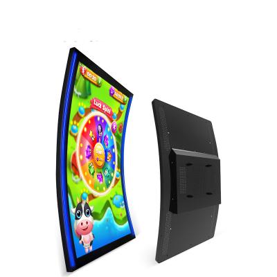 China 32 Inch Curved Touch Capacitive Screen UHD 1920x1080 For Gaming Industry for sale