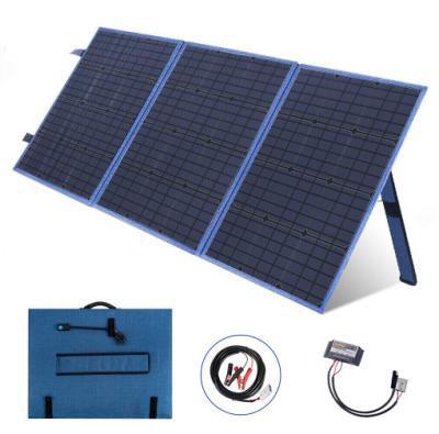 China 150w Blue Solar Charging Bag Solar Bank Backpack 150 Watt for sale