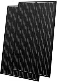 China 250w To 290w Black Solar PV Panels Polycrystalline Solar Power Panel for sale
