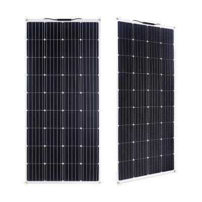 China 150 Watt Dustproof Semi Flexible Solar Panel 150w Solar Panel 60V For Boats for sale