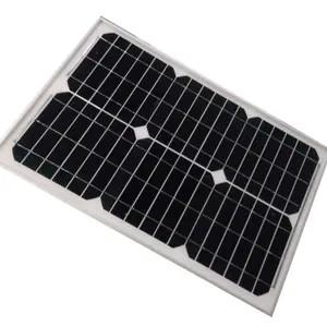 China Monocrystalline 30w Solar Panel Bi Solar Panels For 12v Battery Charging Off Grid for sale