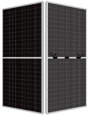 China Mono Perc Bifacial N Type Solar Panel Dual Glass 440W 9BB M6 Half Cell PV Module for sale